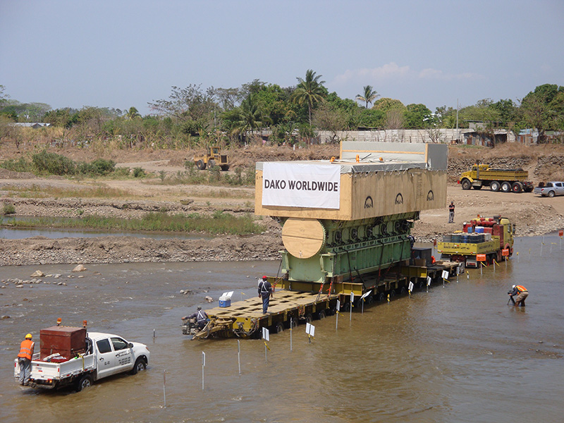 Dieselmotorenkraftwerk für Costa Rica